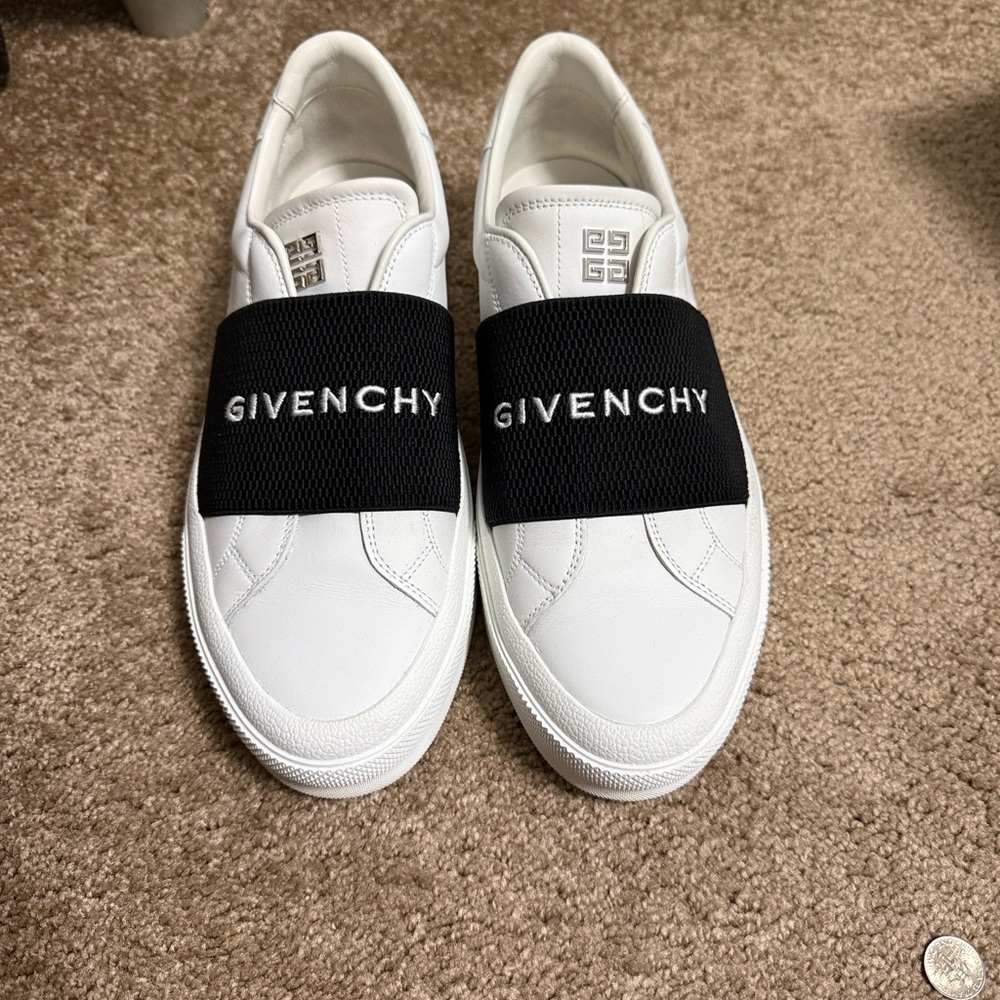 Givenchy White and Black Women's Sneakers